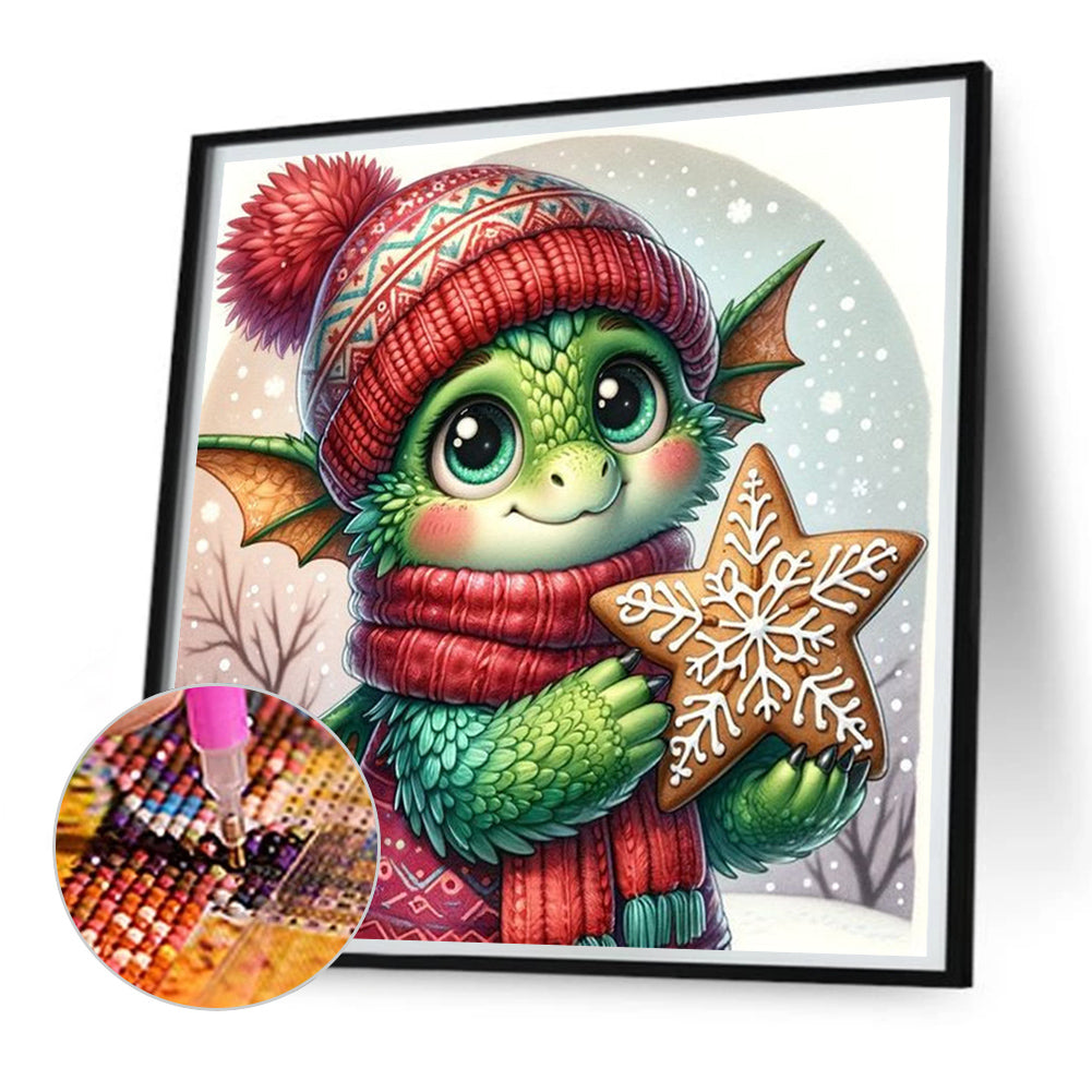 Little Dragon Man - Full Square Drill Diamond Painting 30*30CM