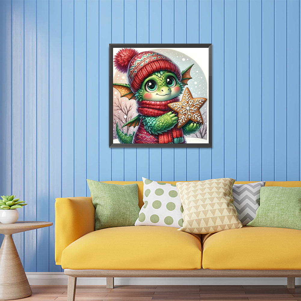 Little Dragon Man - Full Square Drill Diamond Painting 30*30CM