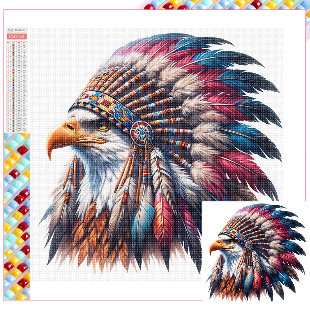 Indian - Full Square Drill Diamond Painting 30*30CM