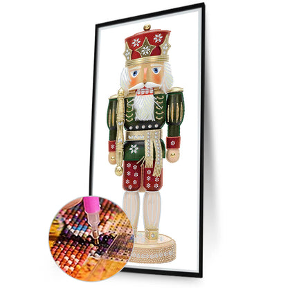 Christmas Nutcracker - Special Shaped Drill Diamond Painting 30*60CM