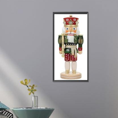 Christmas Nutcracker - Special Shaped Drill Diamond Painting 30*60CM