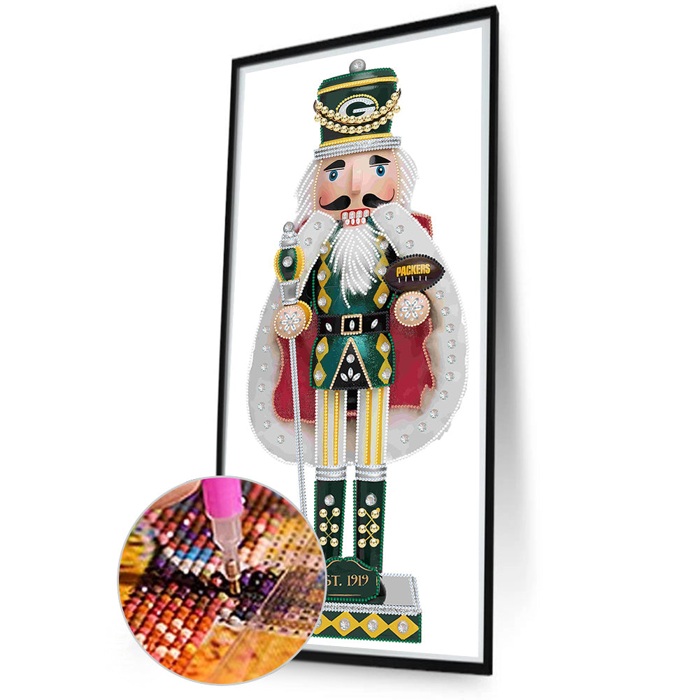 Christmas Nutcracker - Special Shaped Drill Diamond Painting 30*60CM