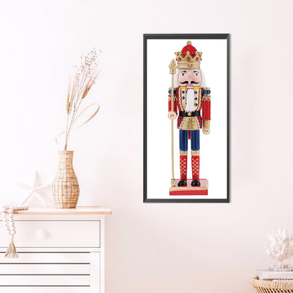 Christmas Nutcracker - Special Shaped Drill Diamond Painting 30*60CM