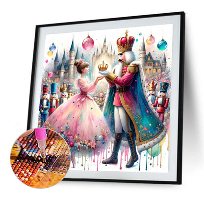 Nutcracker And The Princess - Full Square Drill Diamond Painting 40*40CM