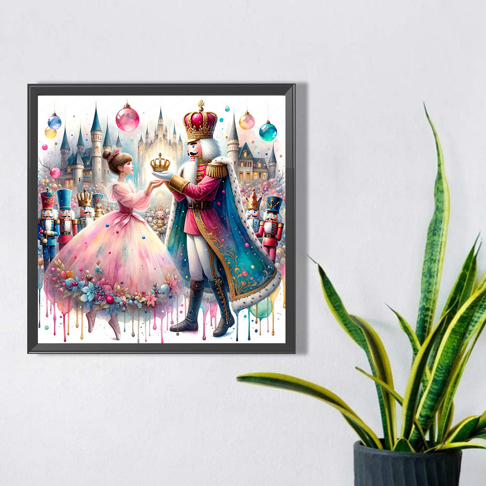 Nutcracker And The Princess - Full Square Drill Diamond Painting 40*40CM