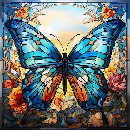 Butterfly - Full Square Drill Diamond Painting 40*40CM