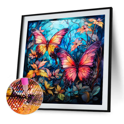 Butterfly - Full Square Drill Diamond Painting 40*40CM