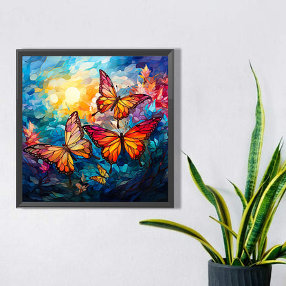 Butterfly - Full Square Drill Diamond Painting 40*40CM