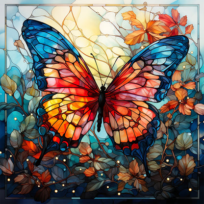 Butterfly - Full Square Drill Diamond Painting 40*40CM