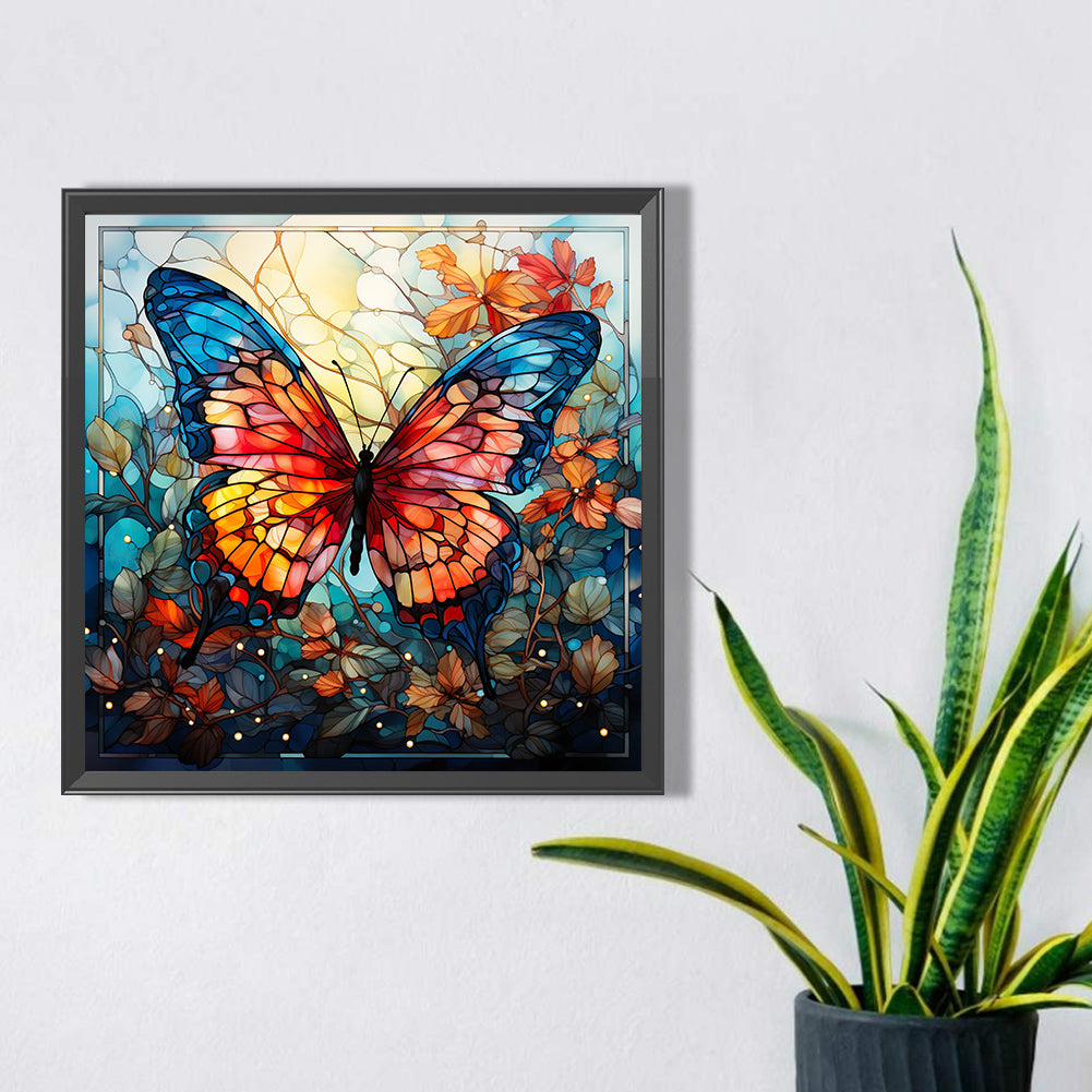 Butterfly - Full Square Drill Diamond Painting 40*40CM