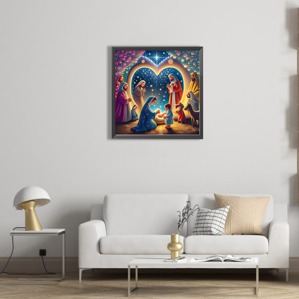 Birth Of Life - Full AB Round Drill Diamond Painting 30*30CM