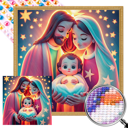 Birth Of Life - Full AB Round Drill Diamond Painting 30*30CM