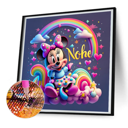 Mickey Mouse - Full Round Drill Diamond Painting 30*30CM