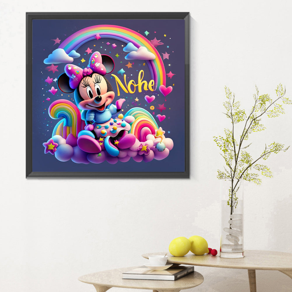 Mickey Mouse - Full Round Drill Diamond Painting 30*30CM