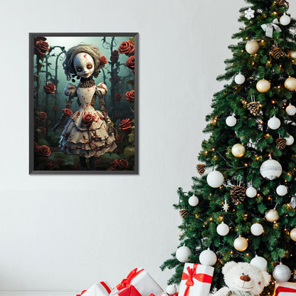 Skullgirls - Full Round Drill Diamond Painting 30*40CM