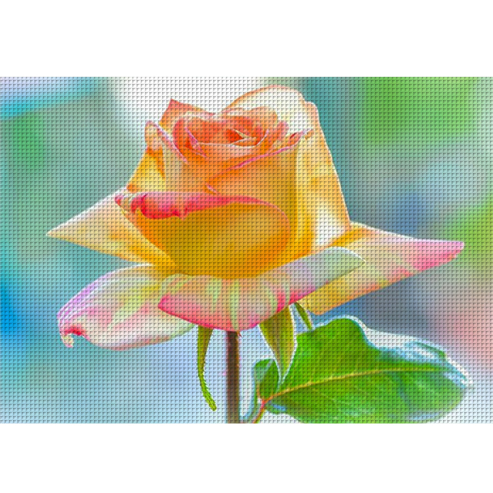 Rose - 11CT Counted Cross Stitch 40*30CM(Joy Sunday)