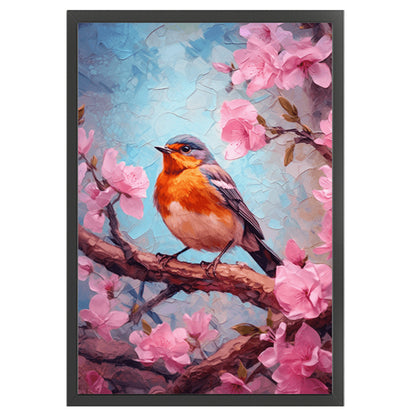 Bird - 18CT Stamped Cross Stitch 25*35CM(Joy Sunday)