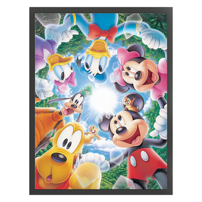 Disney Characters - 11CT Counted Cross Stitch 40*53CM(Joy Sunday)