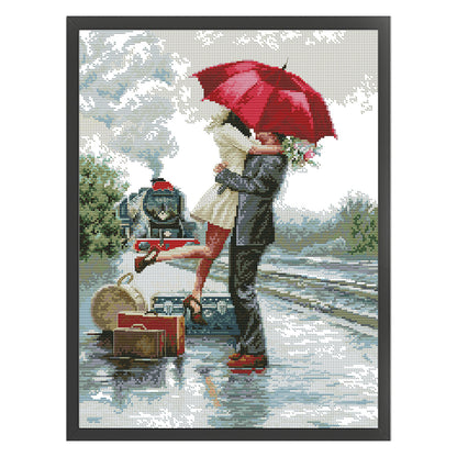 Reunion - 14CT Stamped Cross Stitch 36*48CM(Joy Sunday)