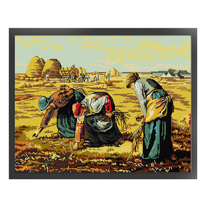 Miller-The Gleaner - 14CT Stamped Cross Stitch 55*43CM(Joy Sunday)