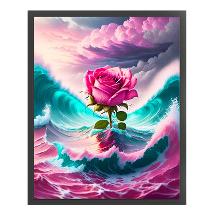 Roses - 11CT Stamped Cross Stitch 40*50CM