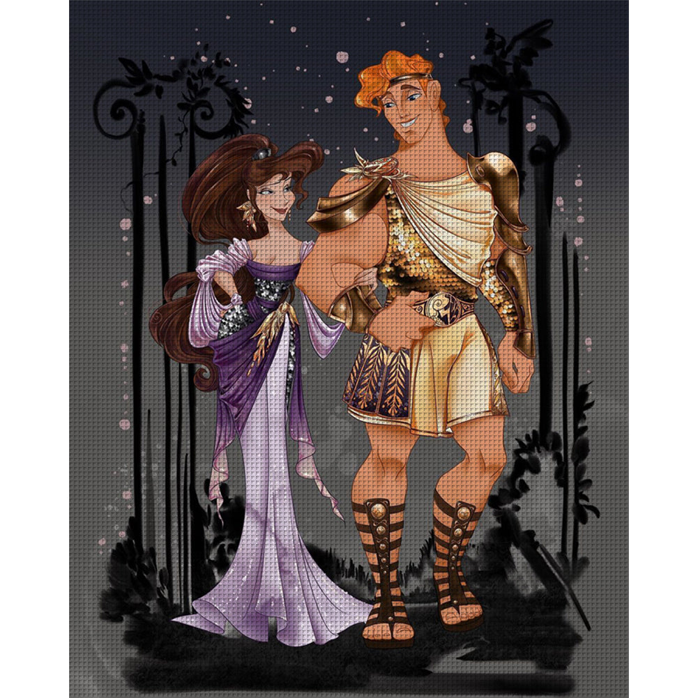 Hercules - 11CT Stamped Cross Stitch 40*50CM(Joy Sunday)