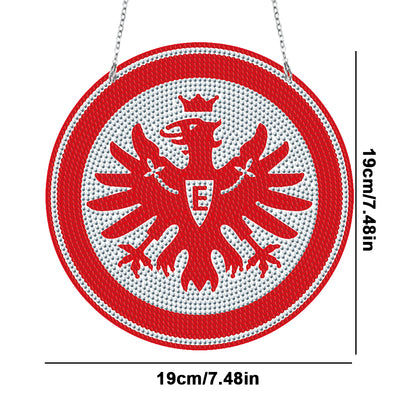 Badge Label Diamond Painting Hanging Pendant Suncatcher Home Decor (GH212)