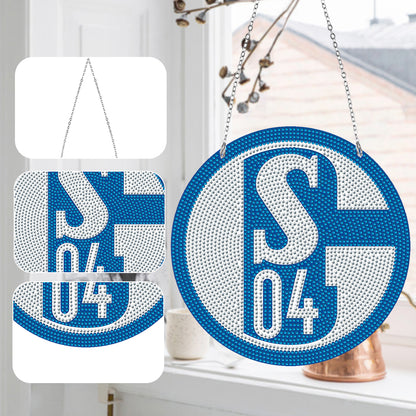 Badge Label Diamond Painting Hanging Pendant Suncatcher Home Decor (S 04)