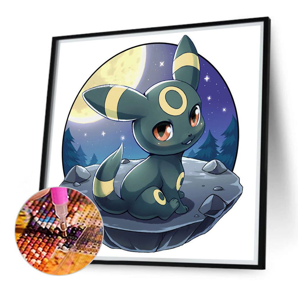 Moon Eevee - Full Square Drill Diamond Painting 40*40CM