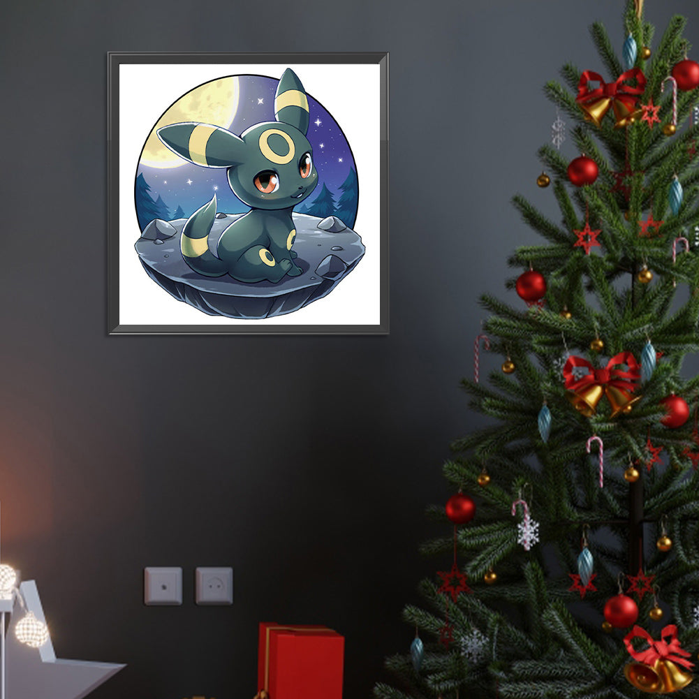 Moon Eevee - Full Square Drill Diamond Painting 40*40CM