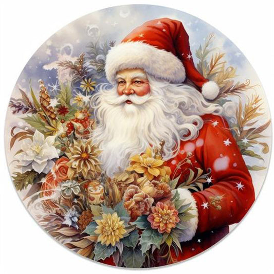 Santa Claus - Full Round Drill Diamond Painting 30*30CM