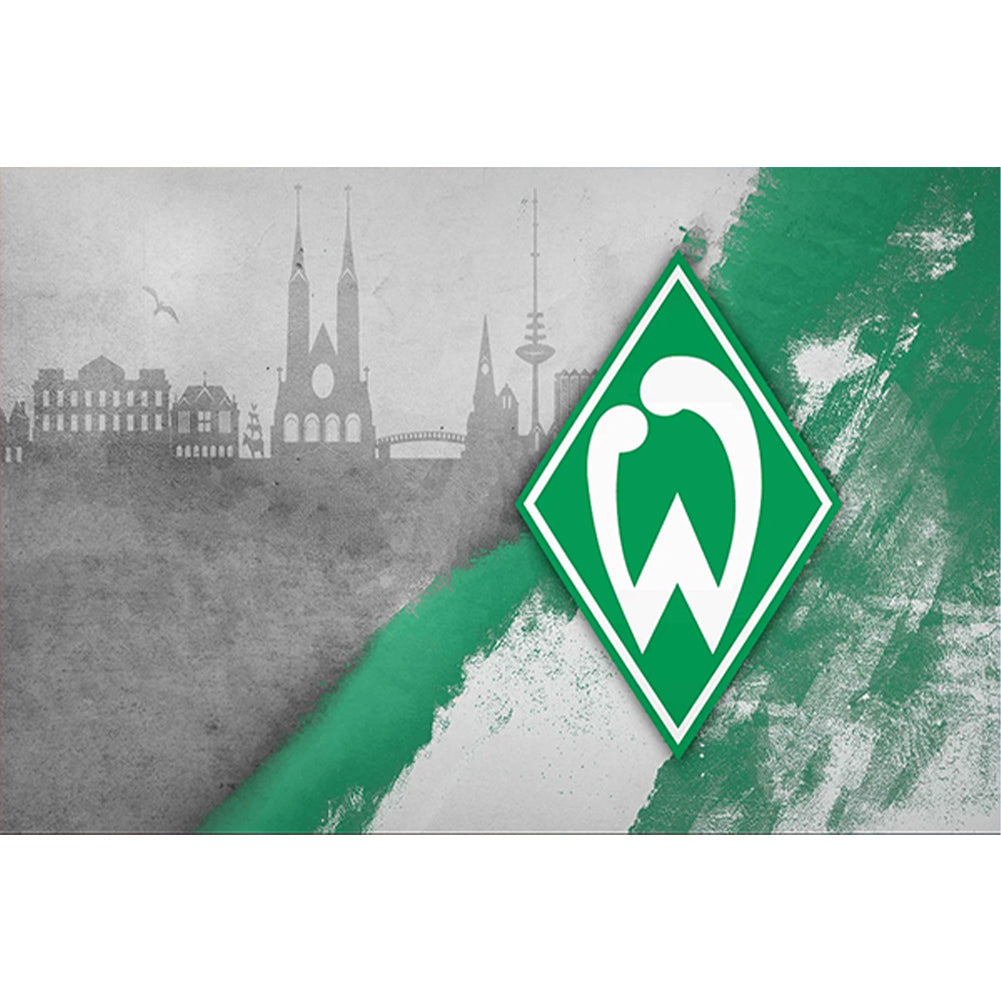 Werder Bremen Sports Club - Full Round Drill Diamond Painting 60*40CM