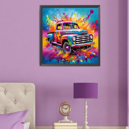 Car - Full Round Drill Diamond Painting 50*50CM