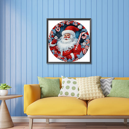 Santa Claus - Special Shaped Drill Diamond Painting 30*30CM