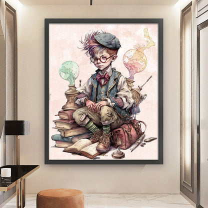 Potion Master - 11CT Stamped Cross Stitch 50*60CM(Joy Sunday)