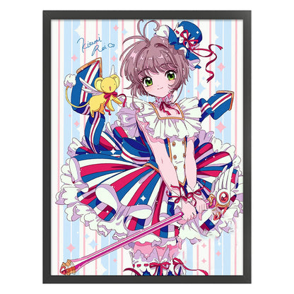 Cardcaptor Sakura - 11CT Stamped Cross Stitch 50*65CM(Joy Sunday)