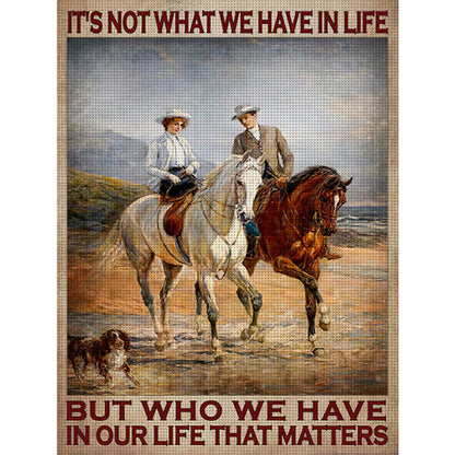 Cowboy - 11CT Stamped Cross Stitch 40*55CM(Joy Sunday)