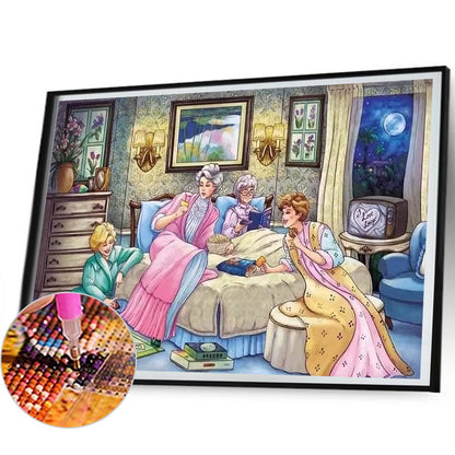 Evening Party - Full Square Drill Diamond Painting 50*40CM