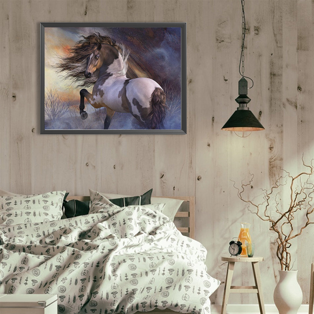 Horse - Full Round Drill Diamond Painting 30*40CM