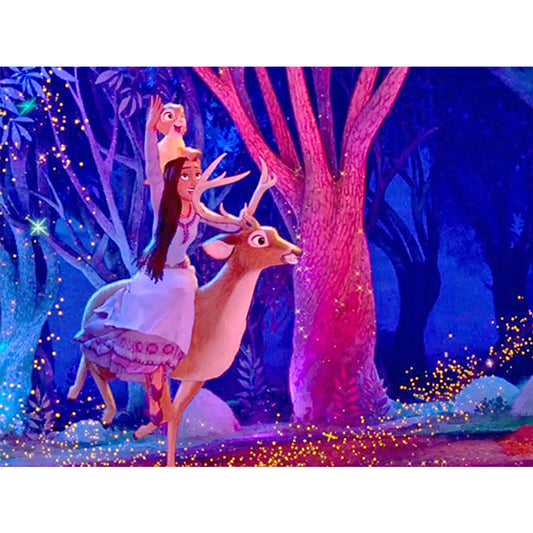 Star Wish - Full Round Drill Diamond Painting 40*30CM