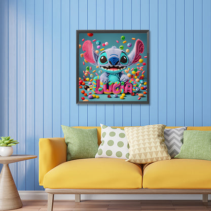 Stitch - Special Shaped Drill Diamond Painting 30*30CM