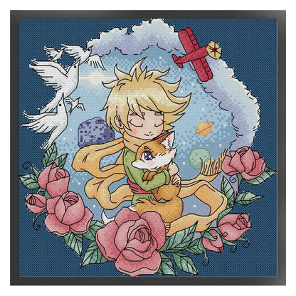 Little Prince - 14CT Stamped Cross Stitch 29*28CM(Joy Sunday)