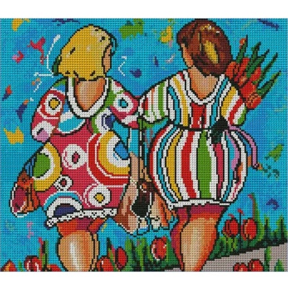 Fat Butt - 14CT Stamped Cross Stitch 39*33CM(Joy Sunday)