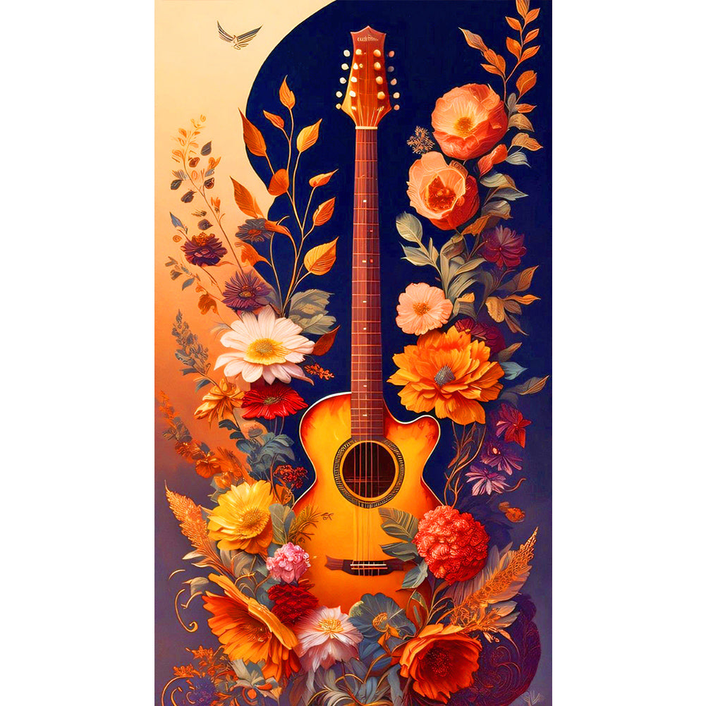 Musical Instrument - Full Round Drill Diamond Painting 40*70CM