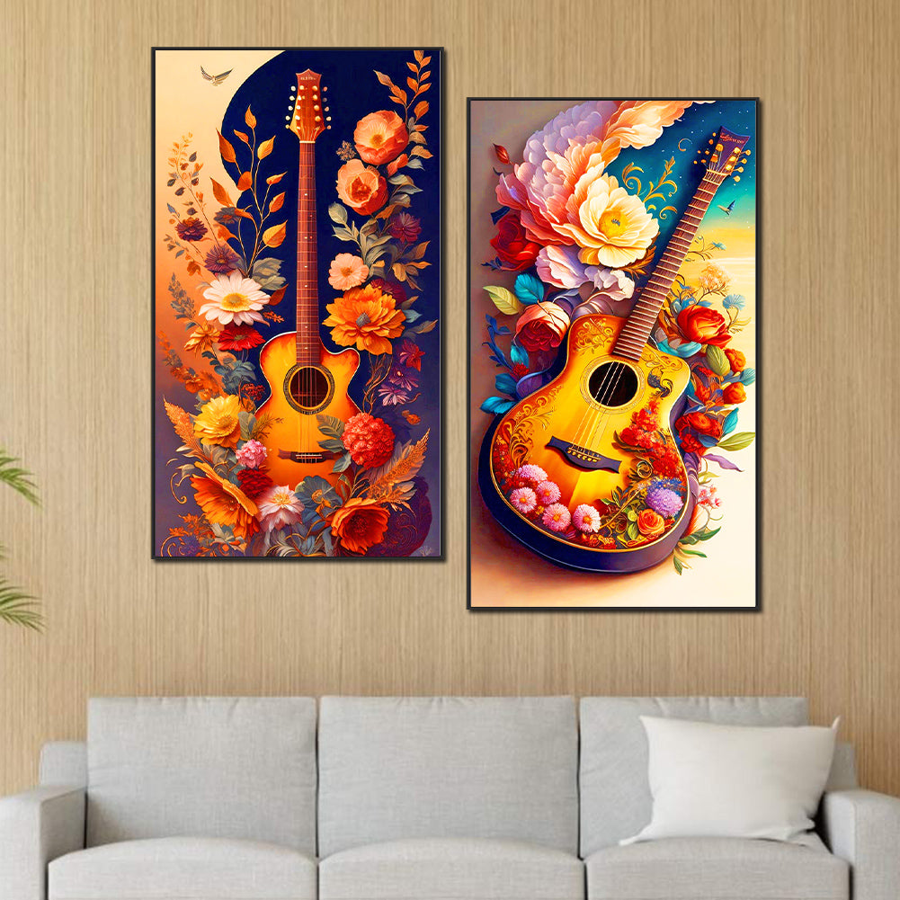 Musical Instrument - Full Round Drill Diamond Painting 40*70CM