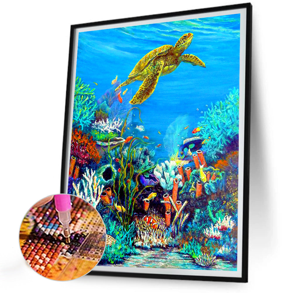 The Underwater World - Full Round Drill Diamond Painting 30*40CM