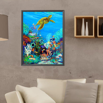 The Underwater World - Full Round Drill Diamond Painting 30*40CM
