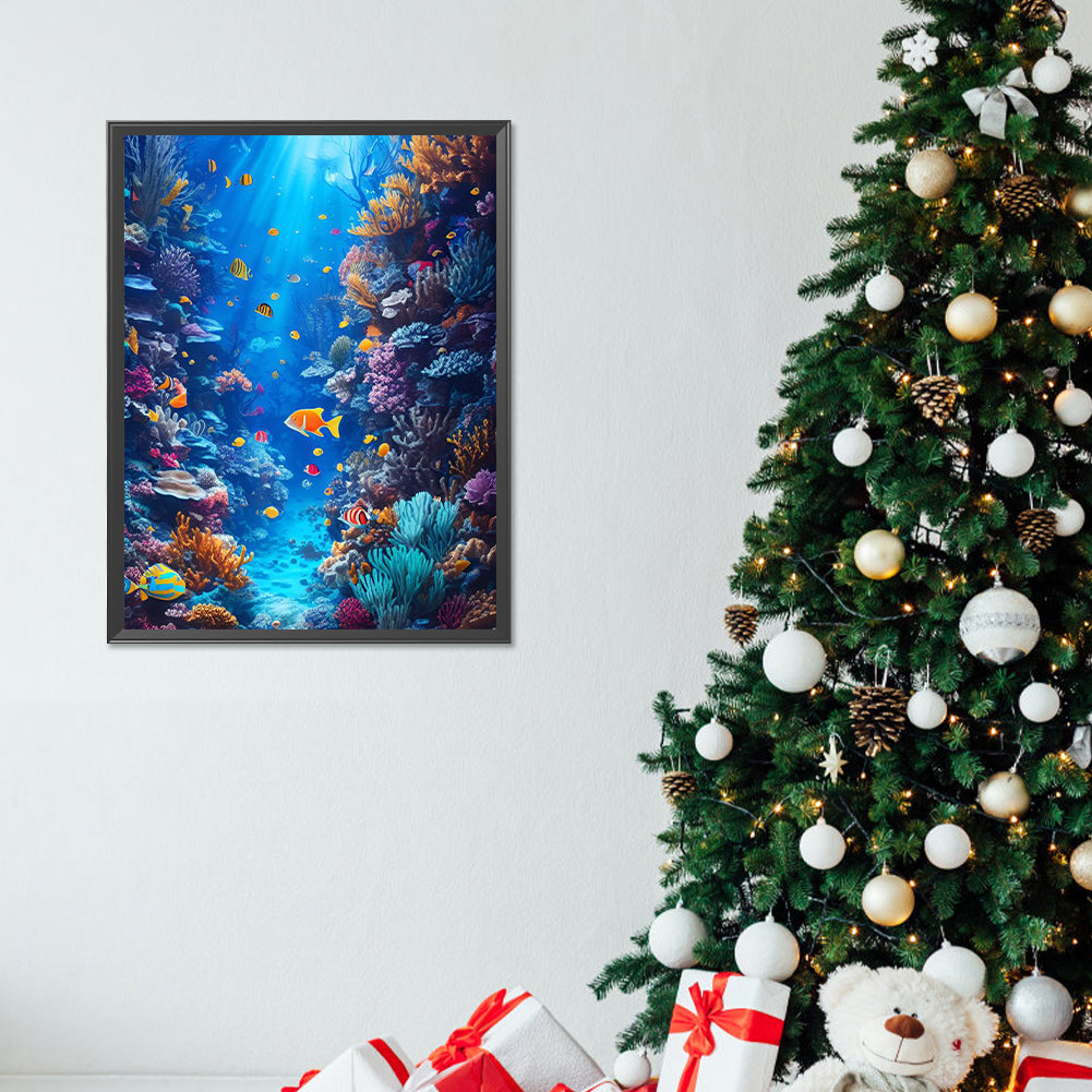 The Underwater World - Full Round Drill Diamond Painting 30*40CM