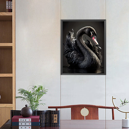 Black Swan - Full Square Drill Diamond Painting 40*50CM