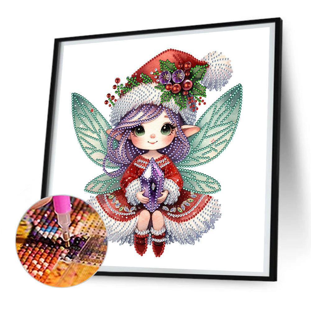 Elf Angel - Special Shaped Drill Diamond Painting 30*30CM